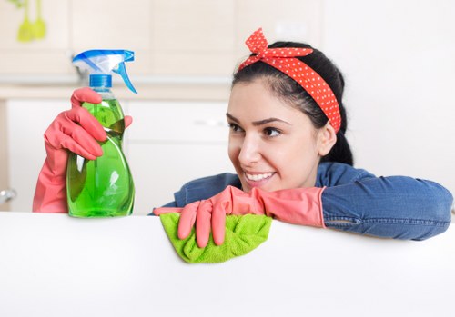 Healthy and vibrant kitchen carpet after cleaning