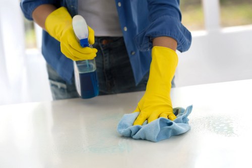 Step-by-step kitchen cleaning process